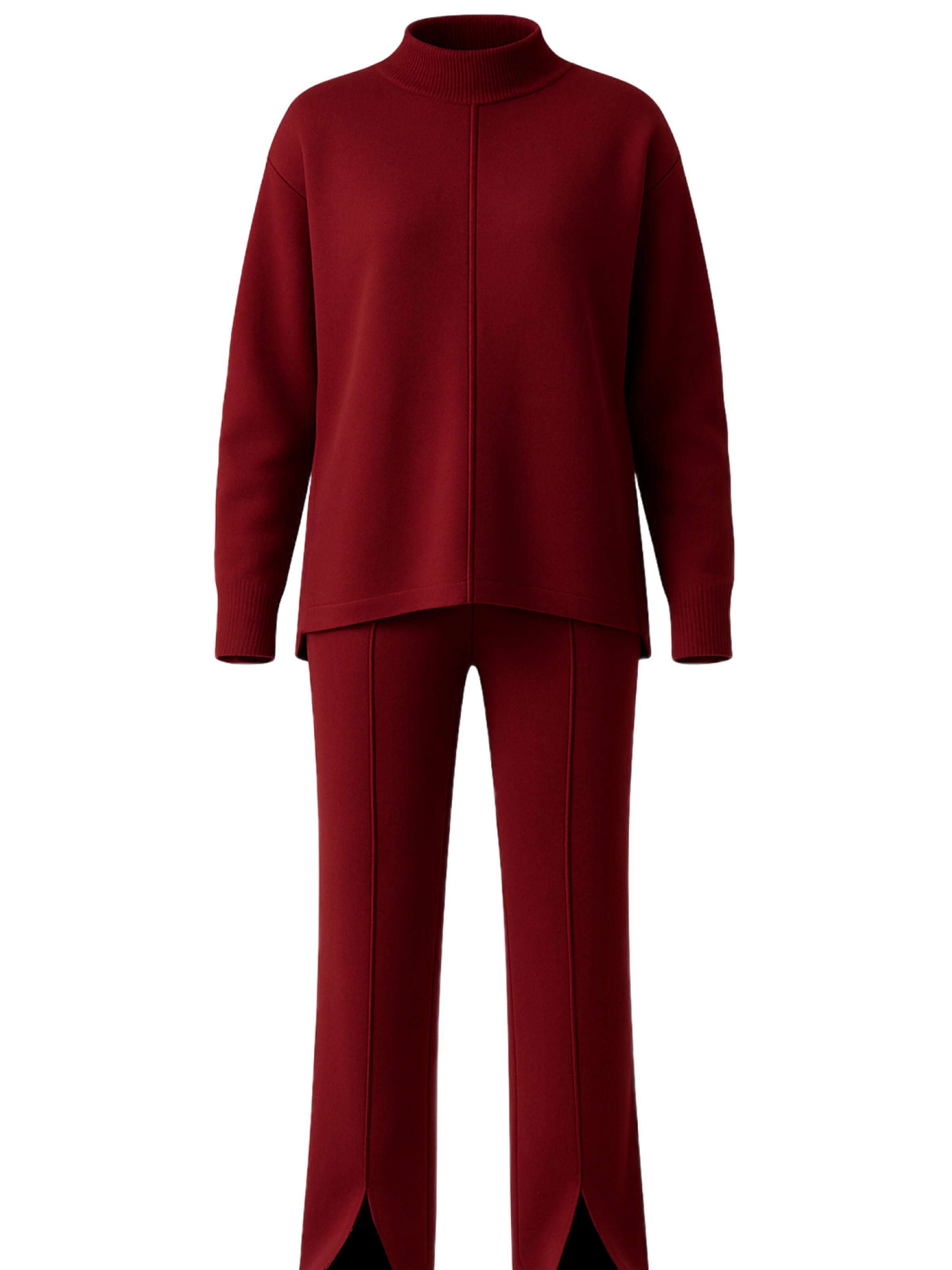 WOMAN VISION Broekpak in Rood: voorkant