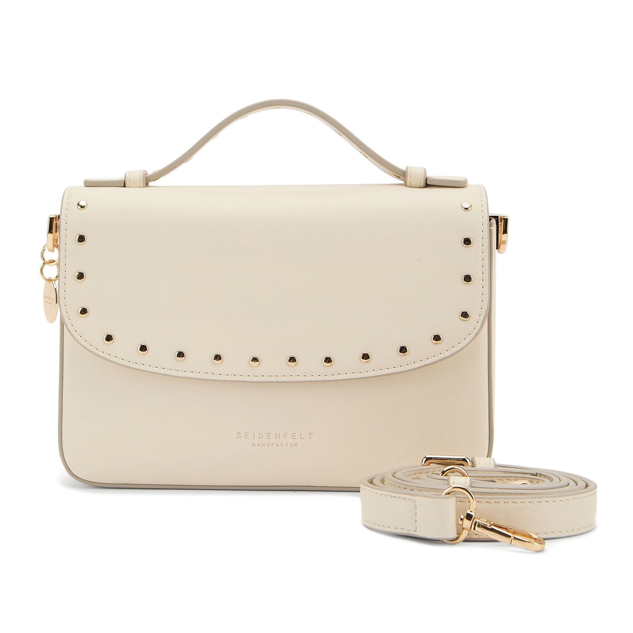 Borsa a mano 'Senja' di Seidenfelt in beige: frontale