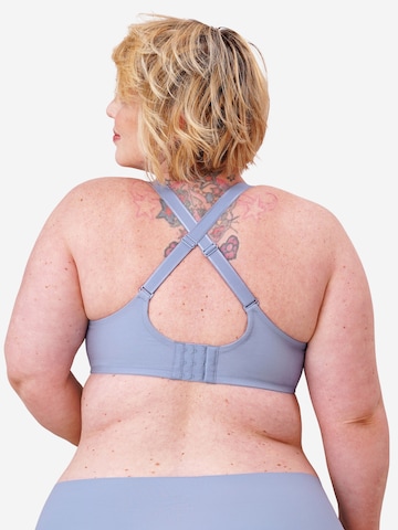 SugarShape T-shirt Bra 'True' in Blue