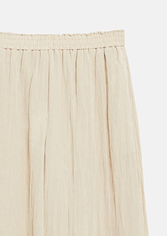 s.Oliver Wide leg Broek in Beige