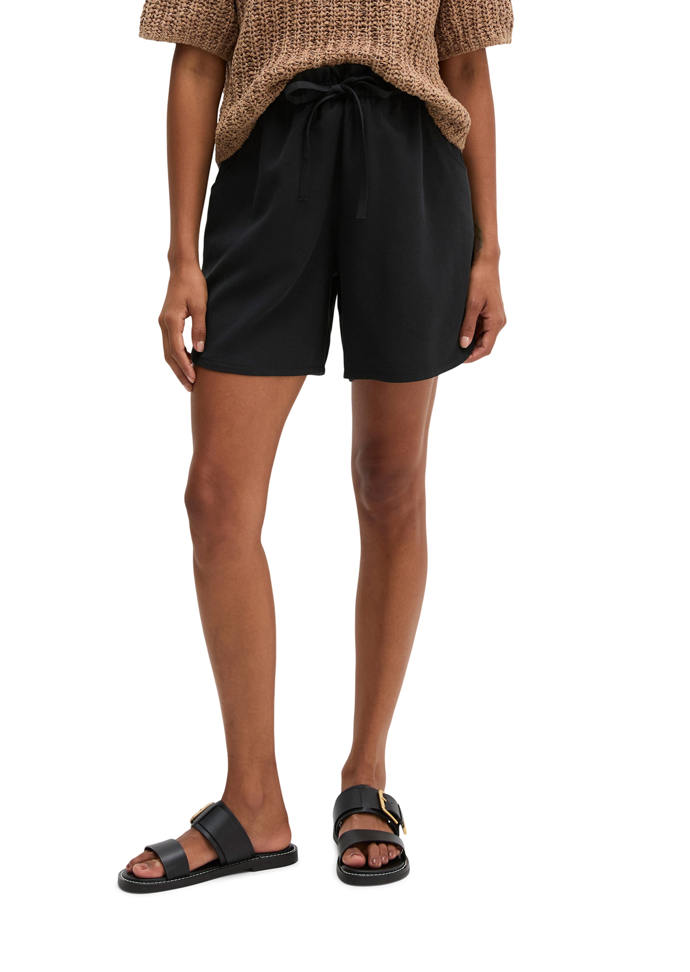 Marc O'Polo Slimfit Hose in Schwarz