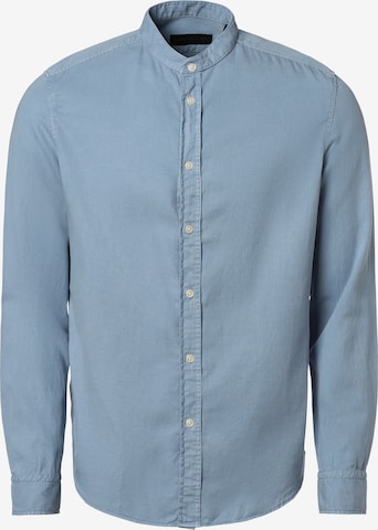 DRYKORN Slim fit Button Up Shirt 'Tarok' in Blue: front