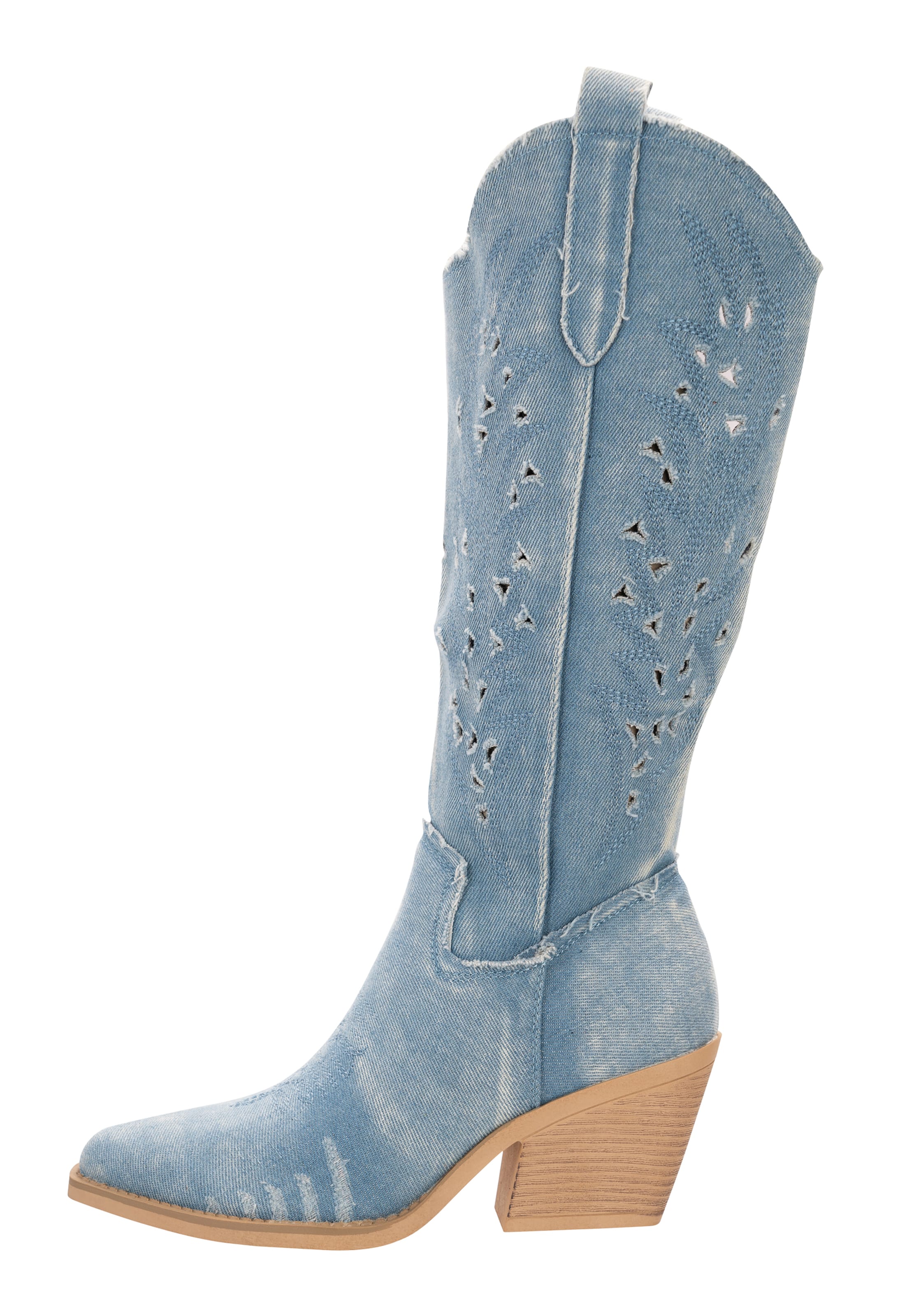 Salinyang Comwboystøvler i blå