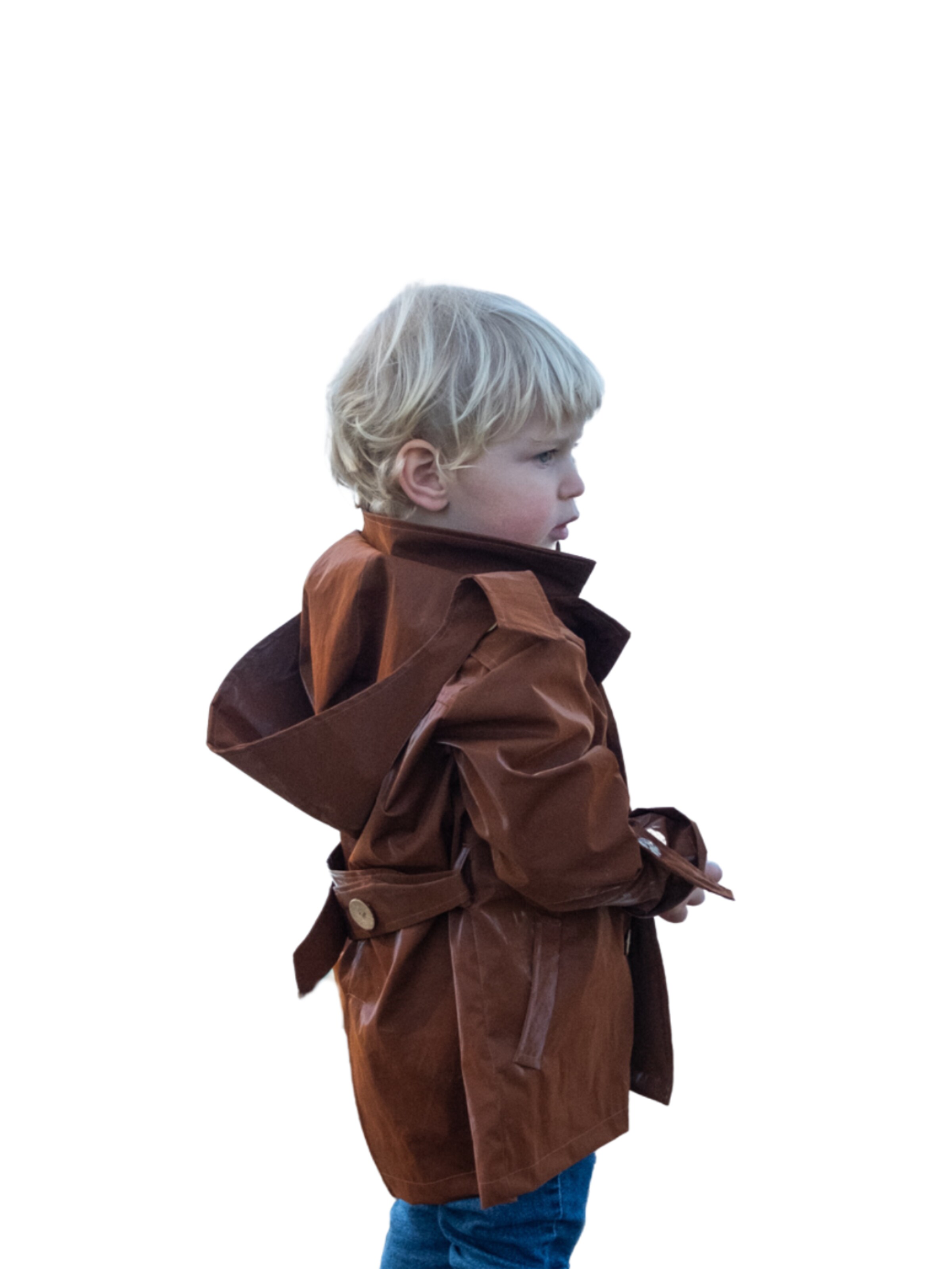 Veste mi-saison ZUBEK en marron