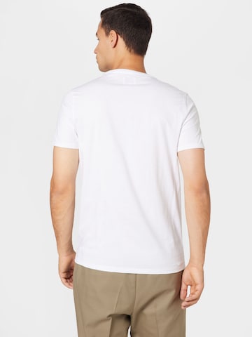 T-Shirt 'Classic' GUESS en blanc