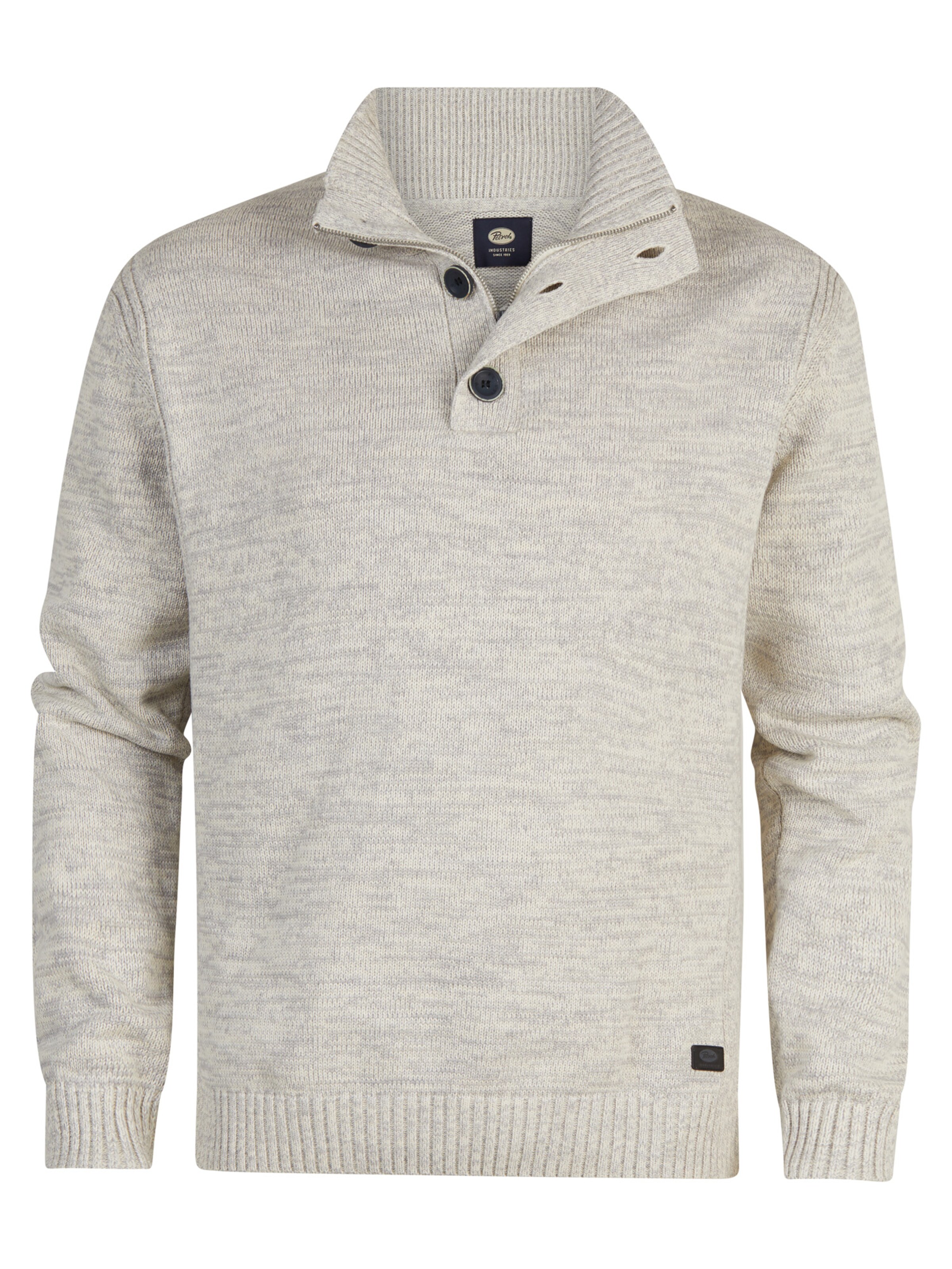 Petrol Industries Sveter 'Chignik' - Béžová: predná strana