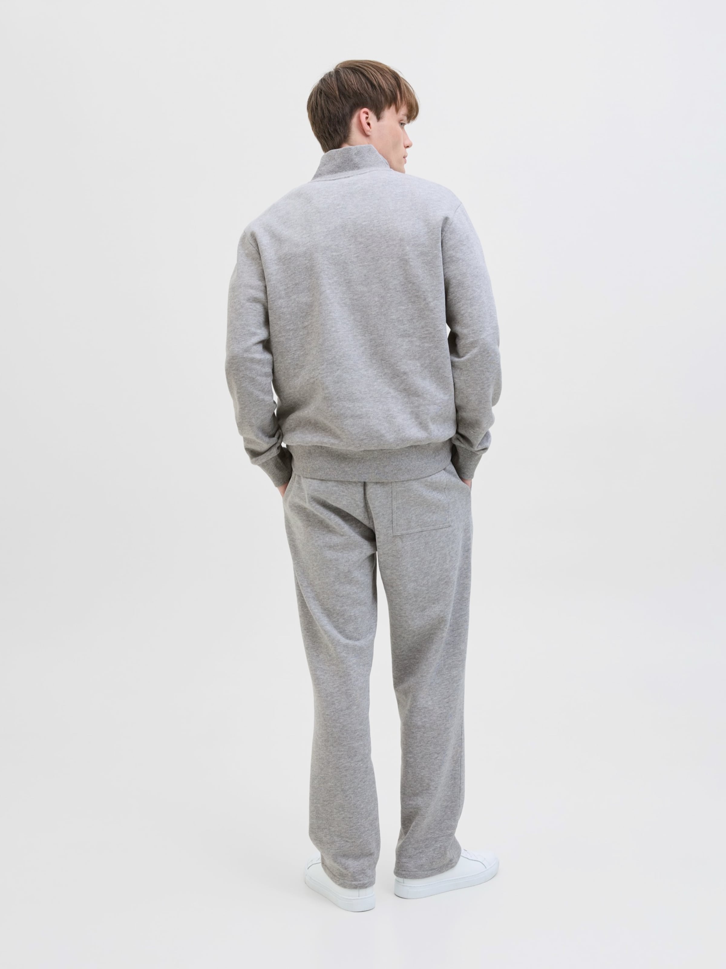 JJ Rebel Sweatshirt 'JREBZACK' in Grijs