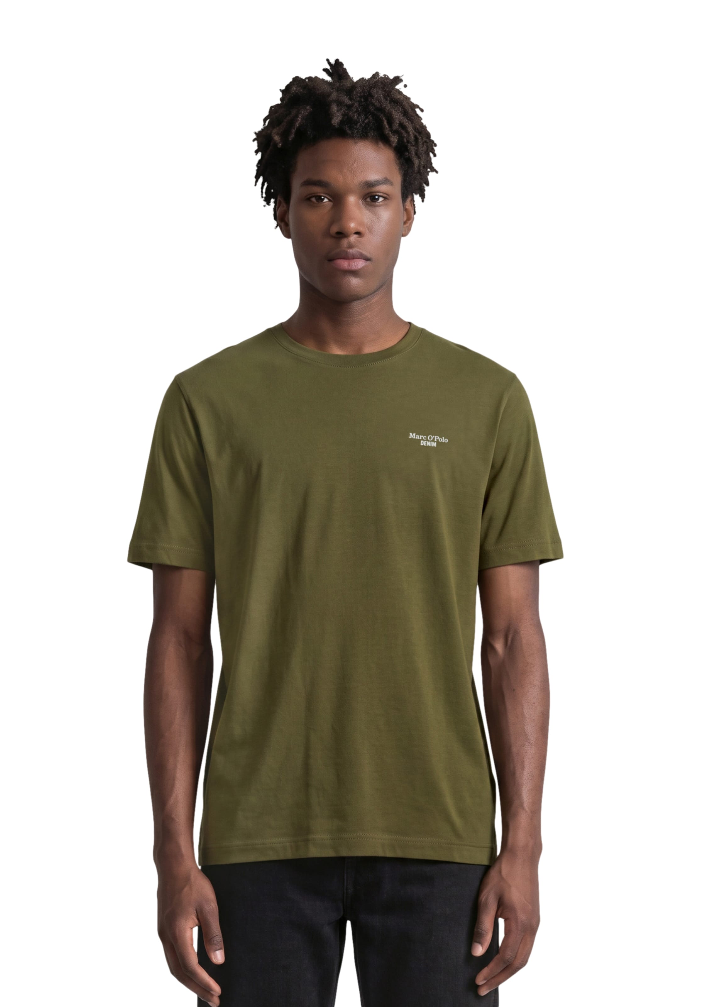 T-Shirt Marc O'Polo DENIM en vert : devant