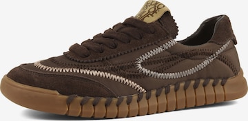 Sneaker bassa di COLORS OF CALIFORNIA in marrone: frontale