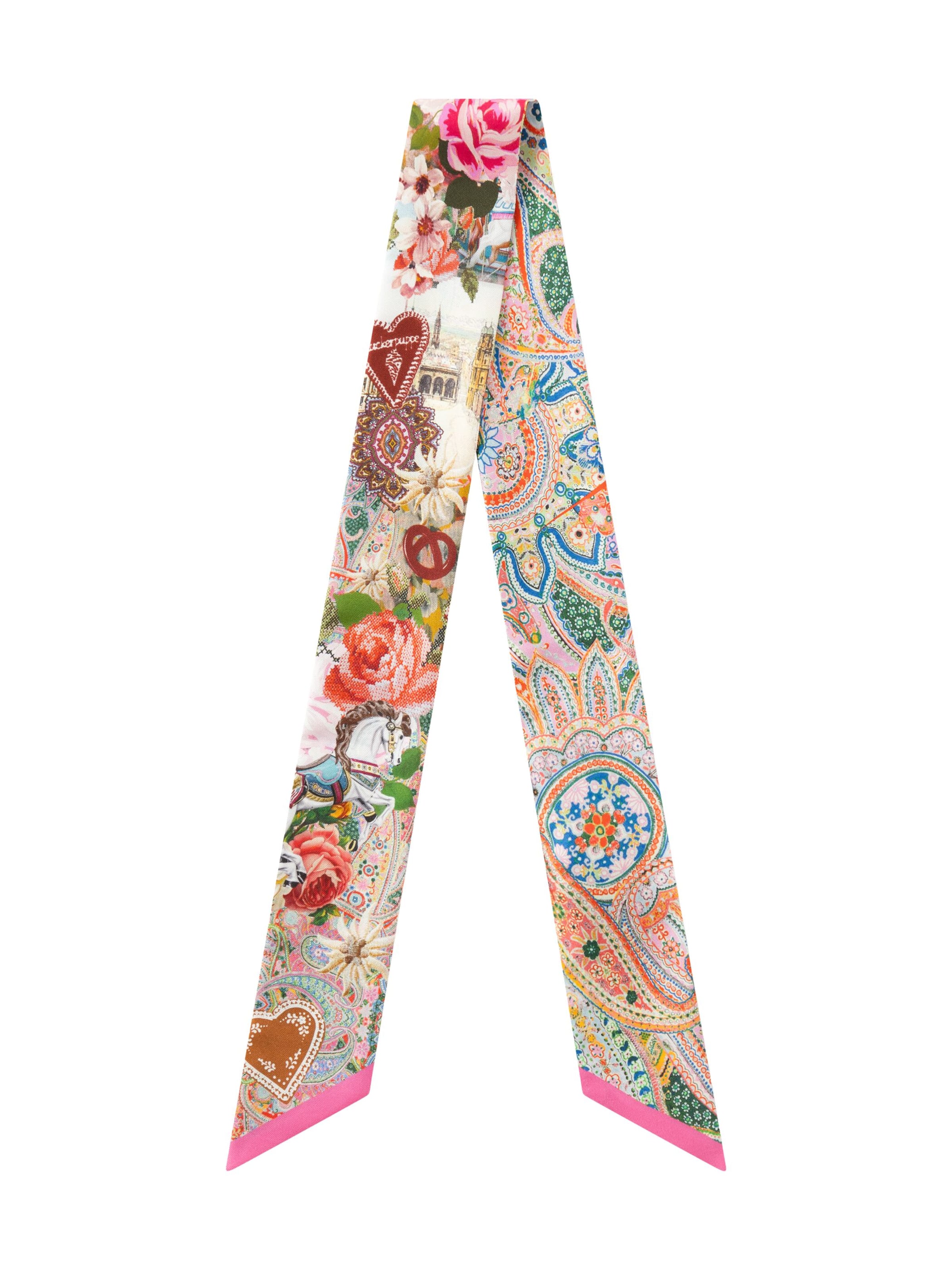 CODELLO Scarf in Pink: front