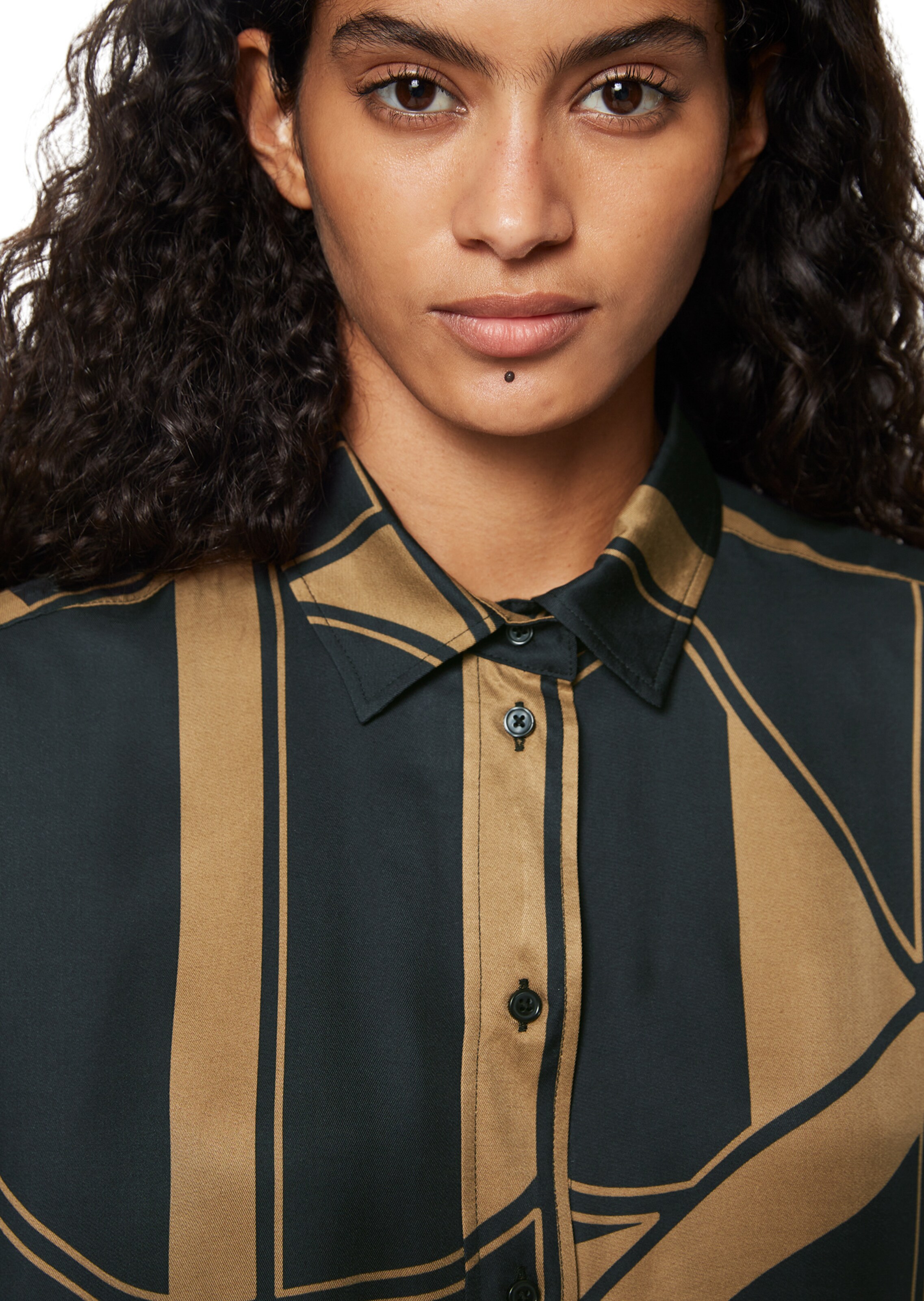 Marc O'Polo Bluse in Schwarz