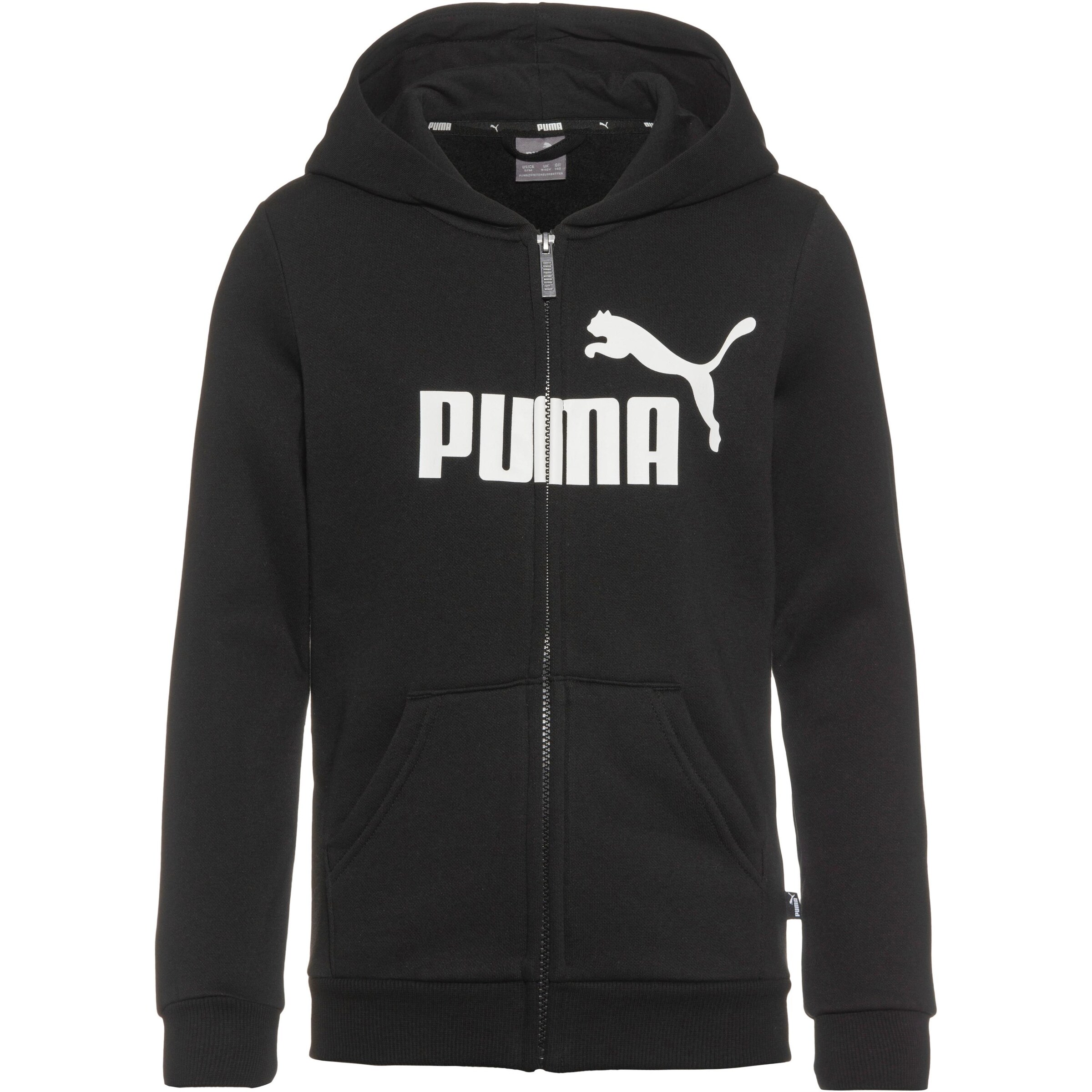 PUMA Sweatjacke in Schwarz