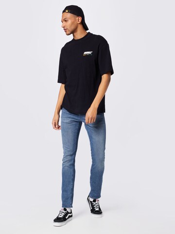 JACK & JONES Shirt 'DRONE' in Black