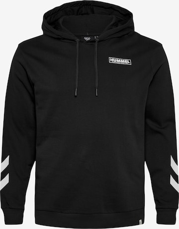 Hummel Athletic Sweatshirt in Black: front