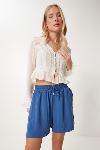 Happiness İstanbul Bukser i blå: forside