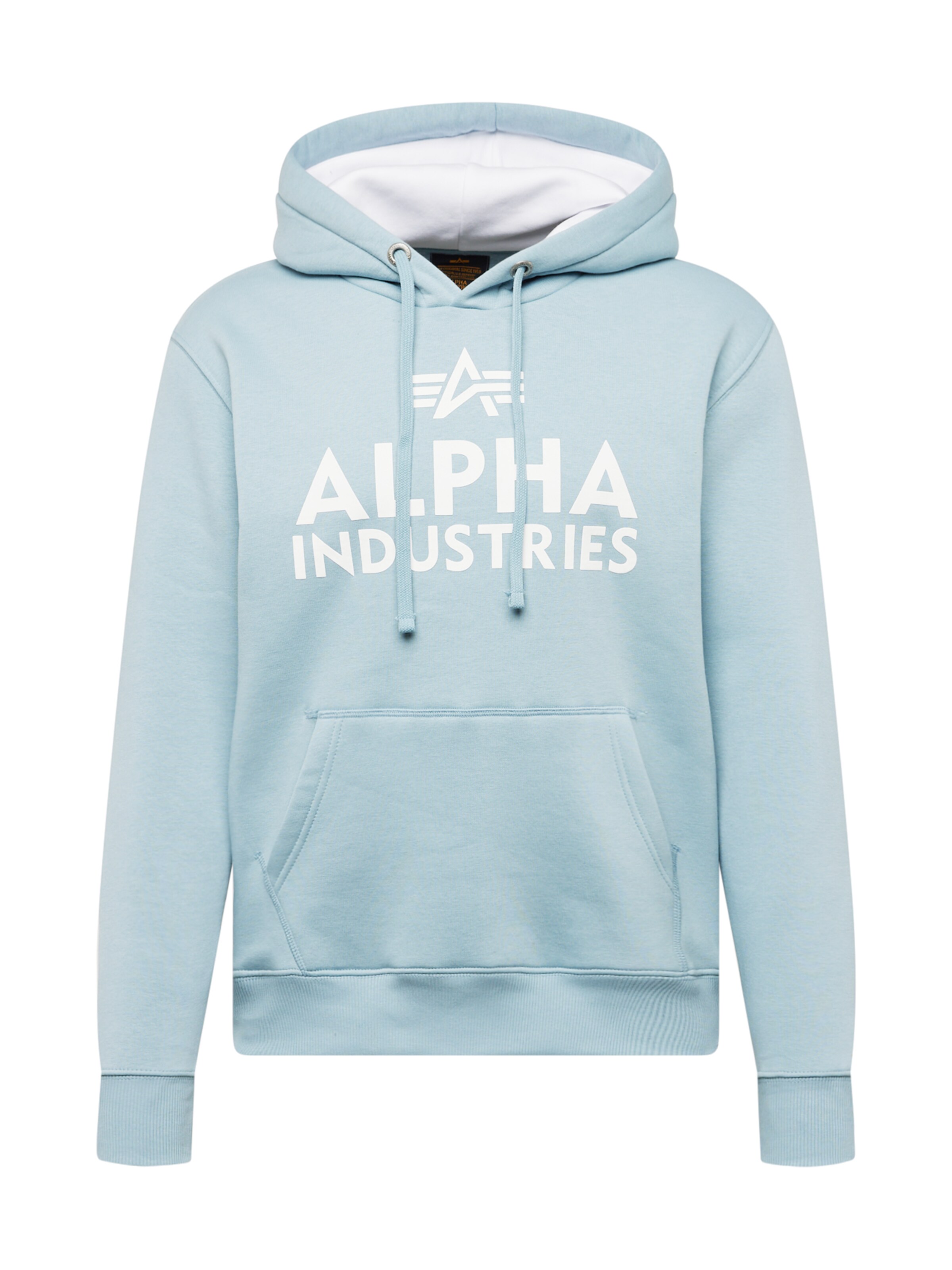 ALPHA INDUSTRIES Sweatshirt in Blue: front