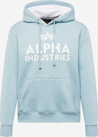 ALPHA INDUSTRIES Sweatshirt i grå: forside
