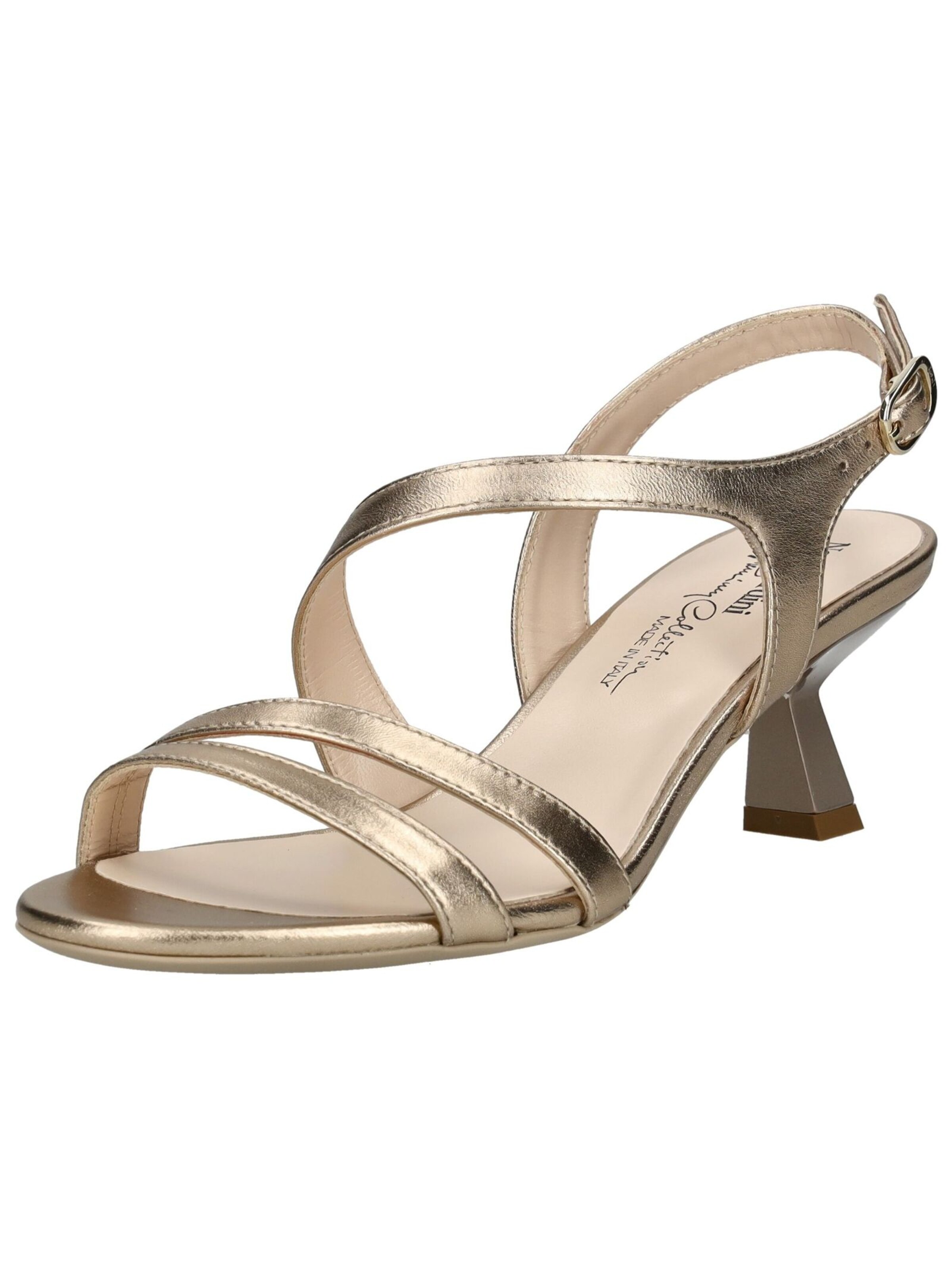 Sandales à lanières Nero Giardini en beige : devant