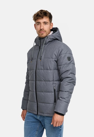 Veste d’hiver 'Hebero' INDICODE JEANS en gris