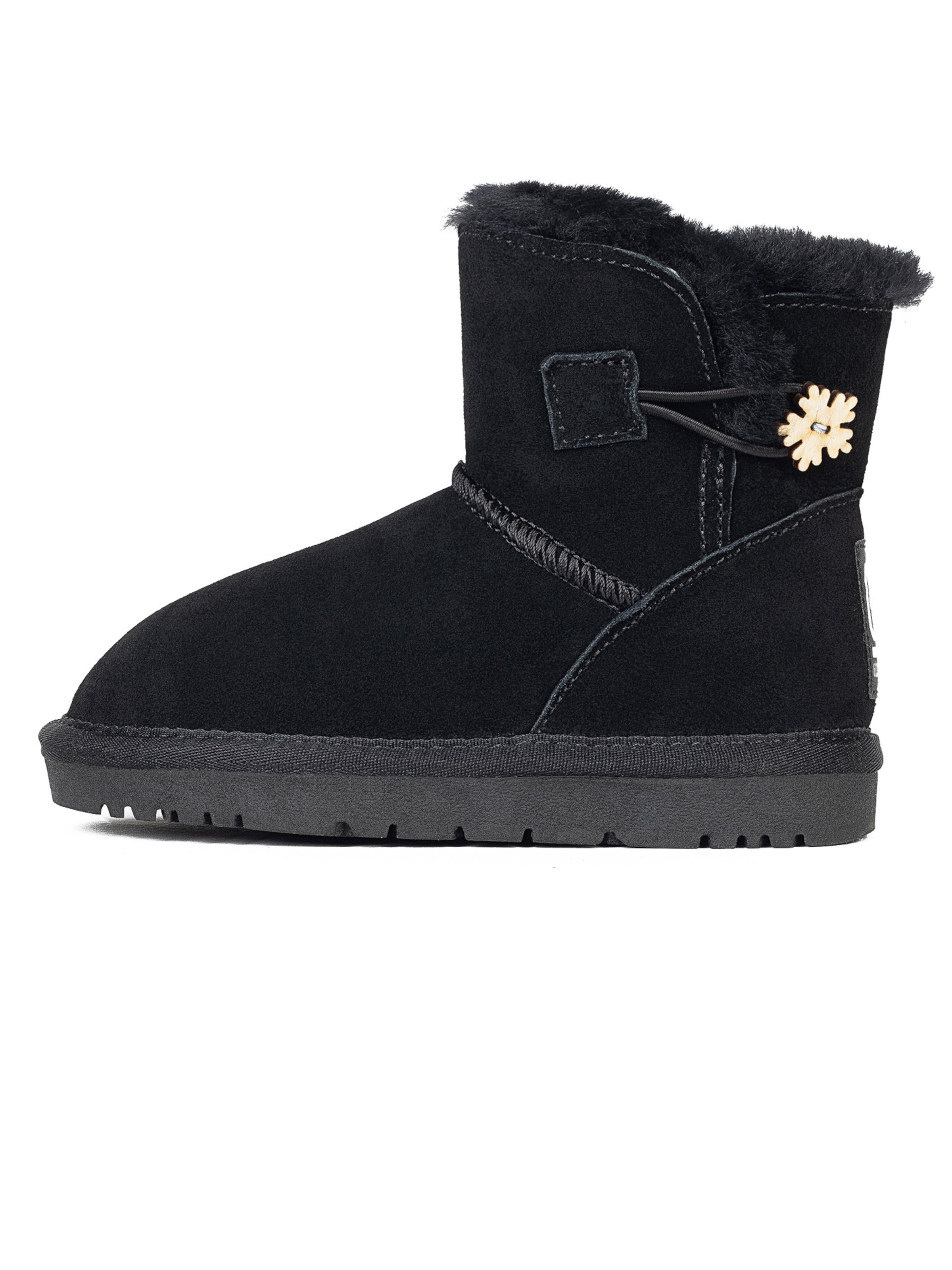 Gooce Saappaat 'Bientôt' värissä musta: etupuoli