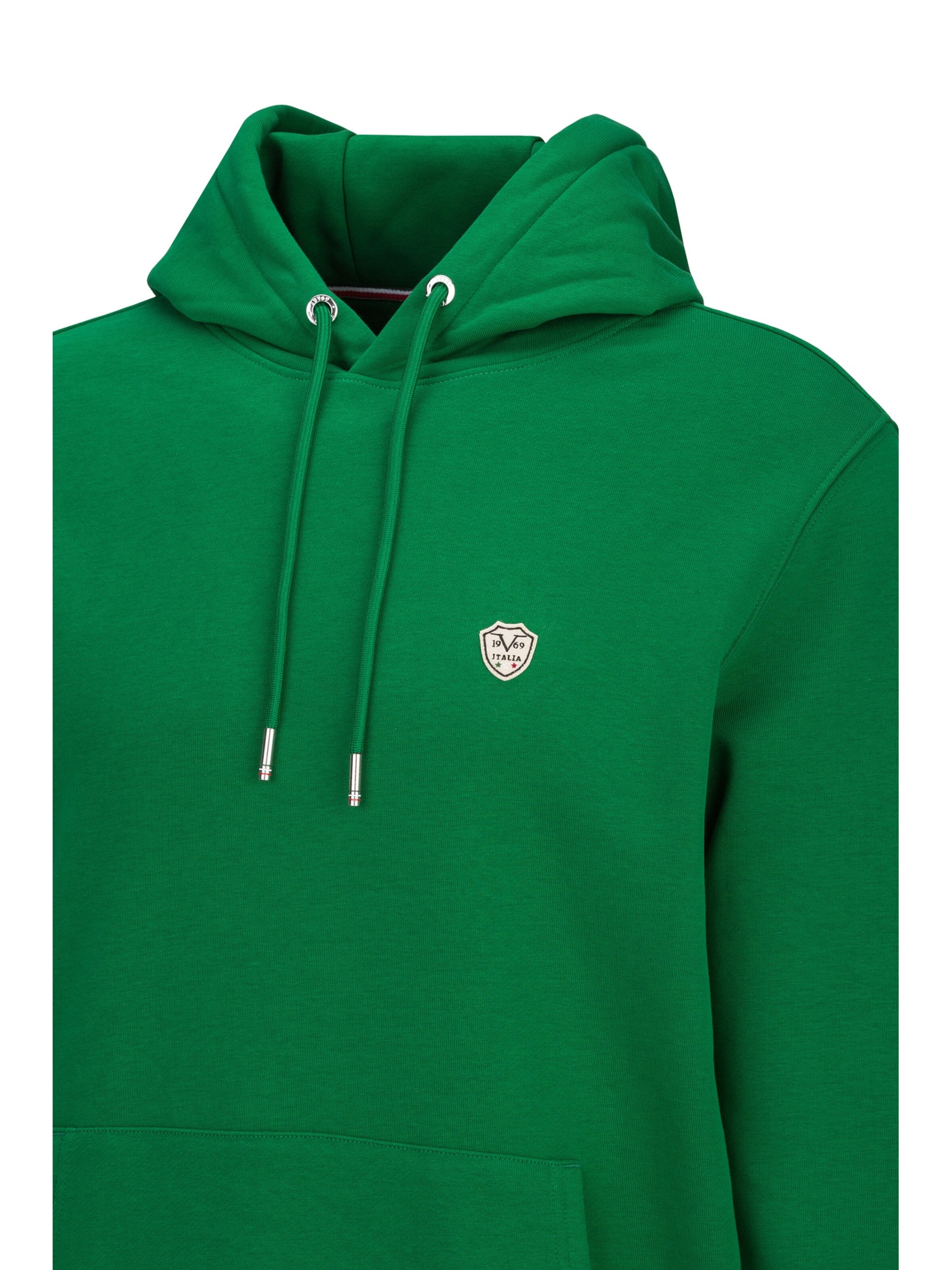 19V69 ITALIA Sweatshirt 'Matteo' in Green