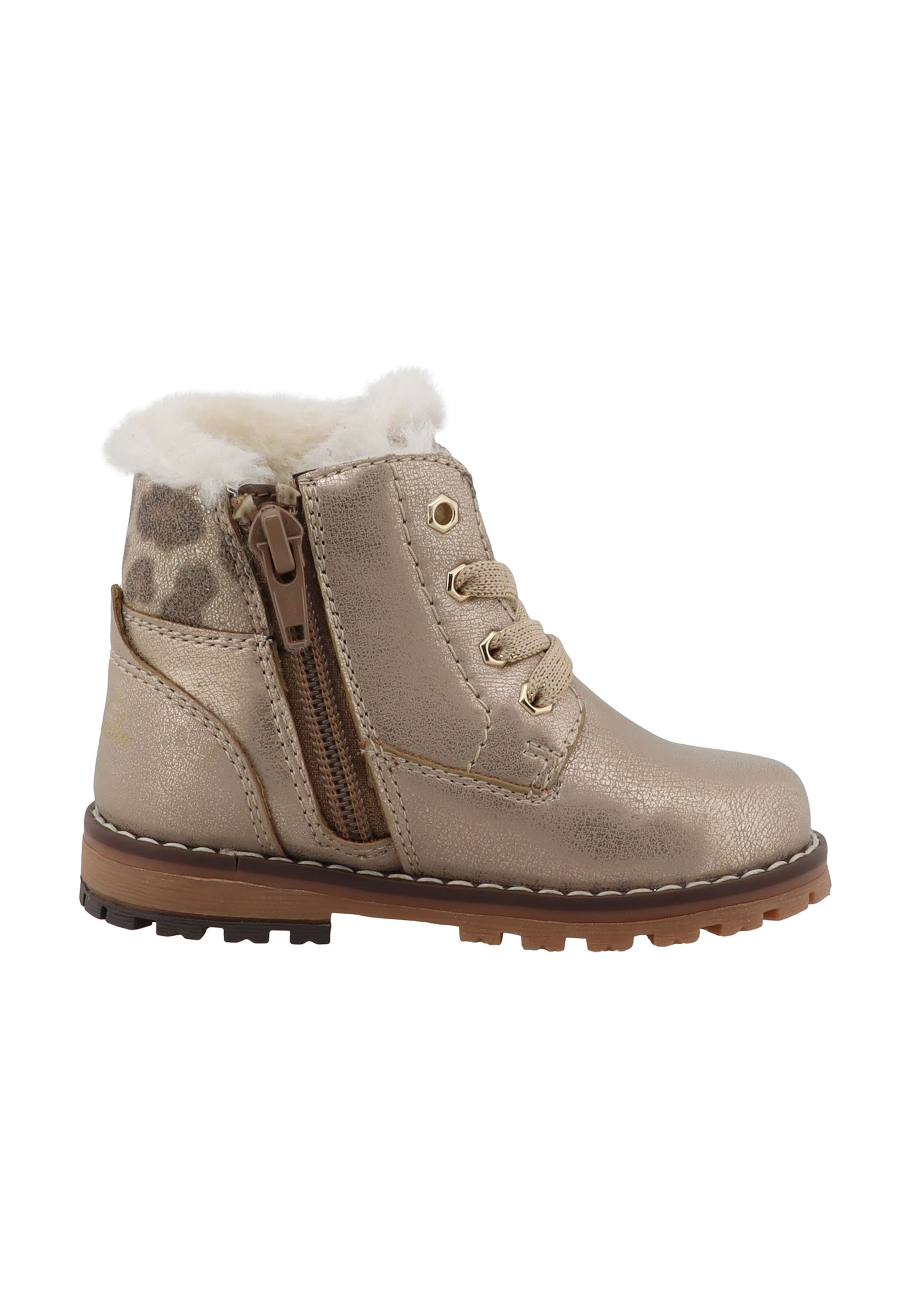 Bottes TOM TAILOR en or : devant
