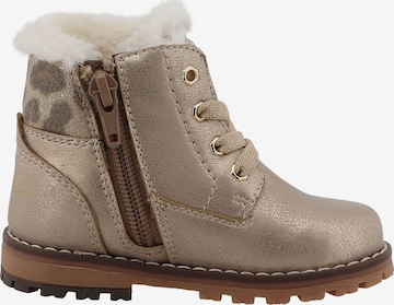 Bottes TOM TAILOR en or : devant
