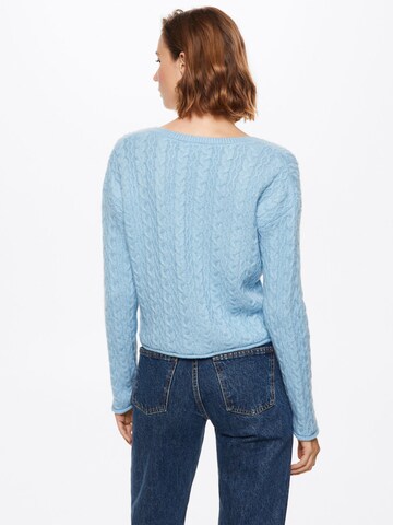 MANGO Sweater 'Rinko' in Blue