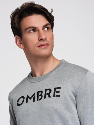 Ombre Sweatshirt 'B1711' in Grey