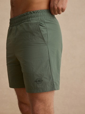 DAN FOX APPAREL Swimming shorts 'Laurin' in Green