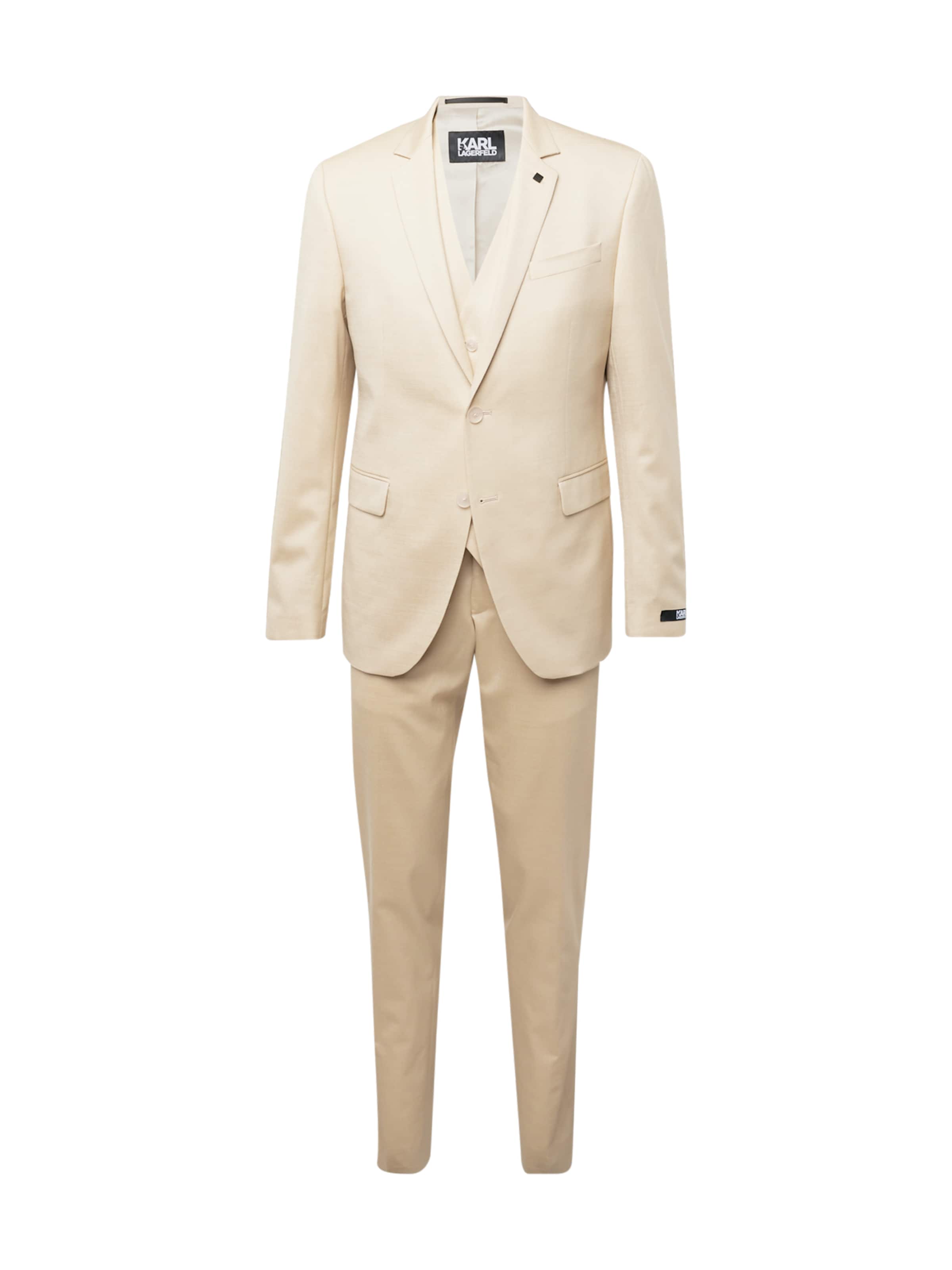 Karl Lagerfeld Drive single-breasted suit - Blue
