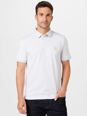 TOM TAILOR Poloshirt in Weiß: predná strana