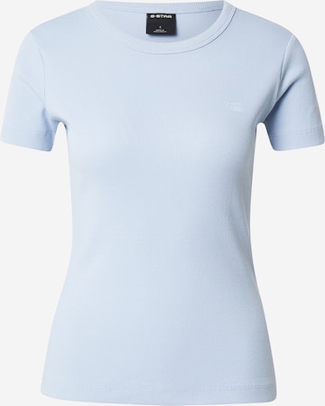 mėlyna G-STAR Marškinėliai: priekis