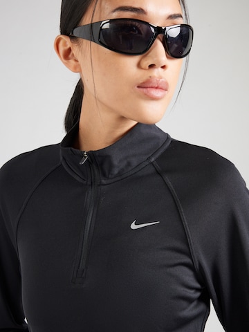 NIKE - Camisa funcionais 'TEMPO' em preto