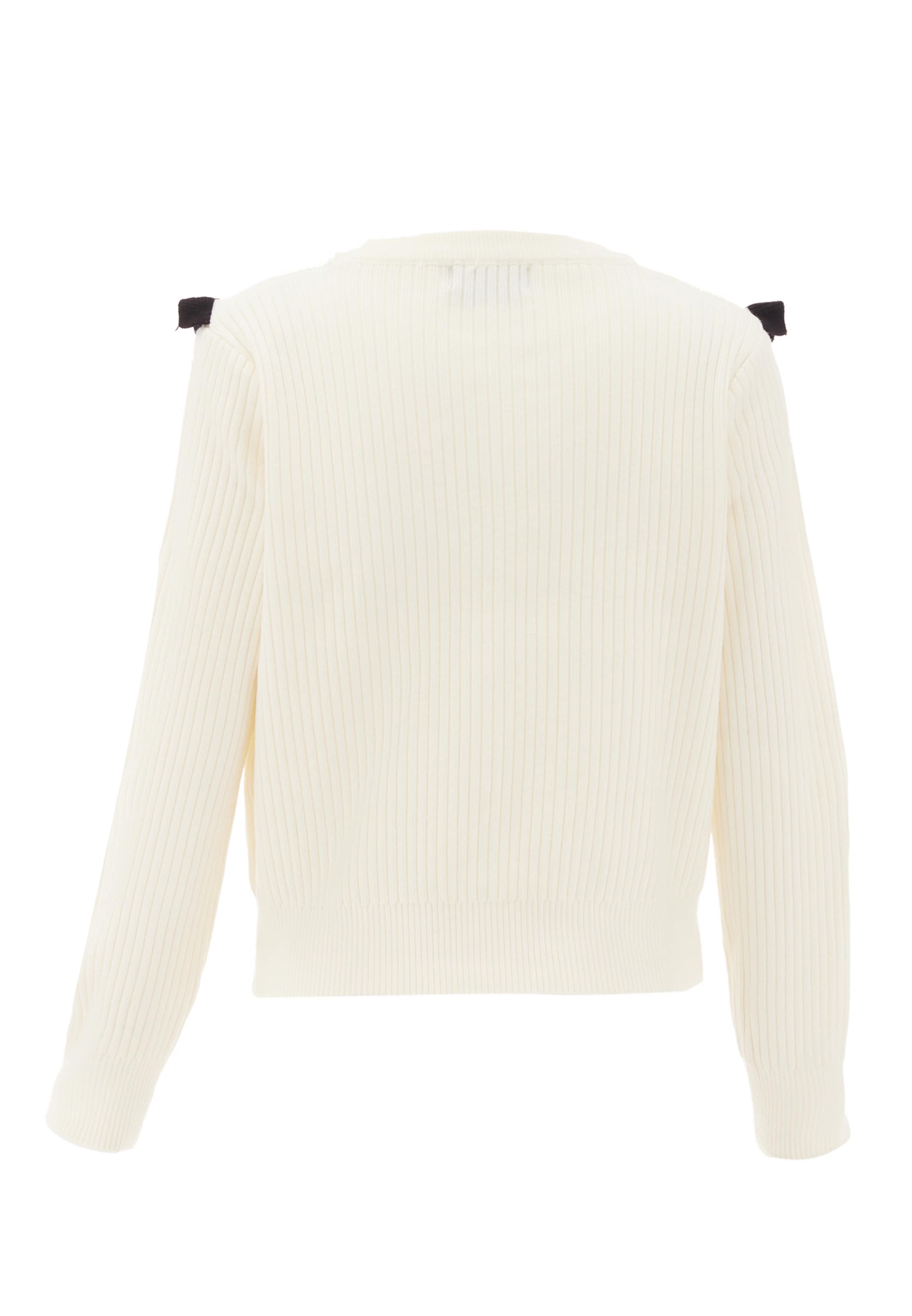 NAEMI Cardigan i hvid