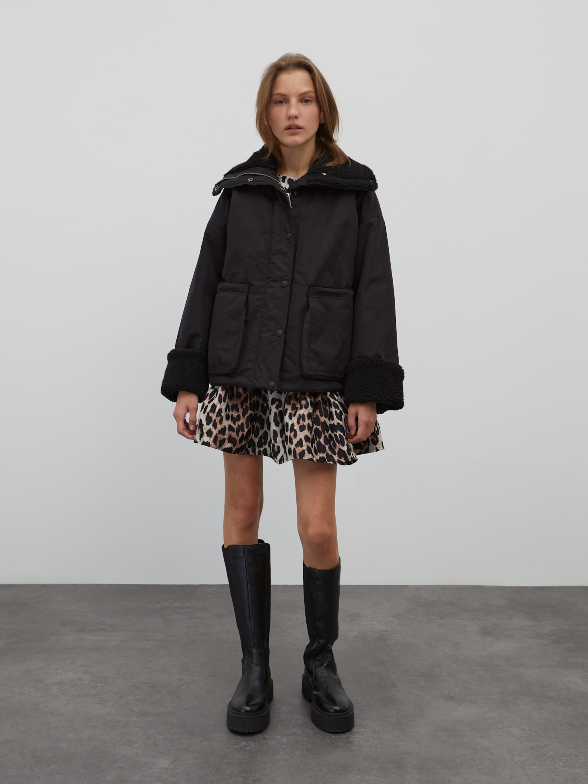 EDITED Produits Veste mi-saison 'Antonia' noir