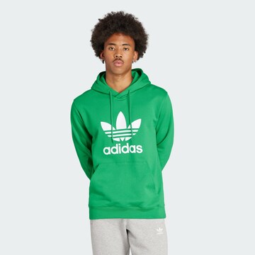 ADIDAS ORIGINALS Sweatshirt in Green: front