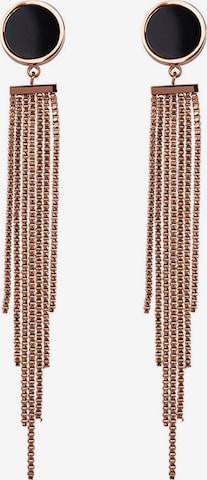 zelts Chic by Lirette Auskari 'Earrings Elegant Round': no priekšpuses