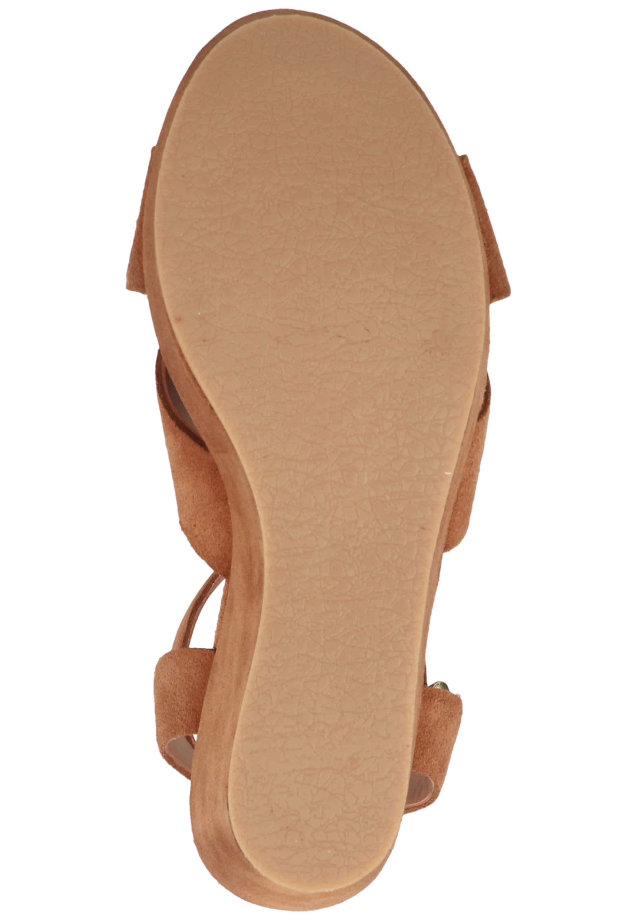 SANSIBAR Sandalen met riem in Bruin