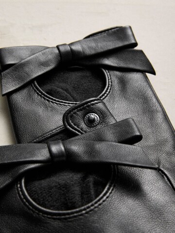 Next Rękawiczki pięciopalczaste w kolorze czarny