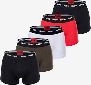 HUGO Red - Boxers em verde: frente