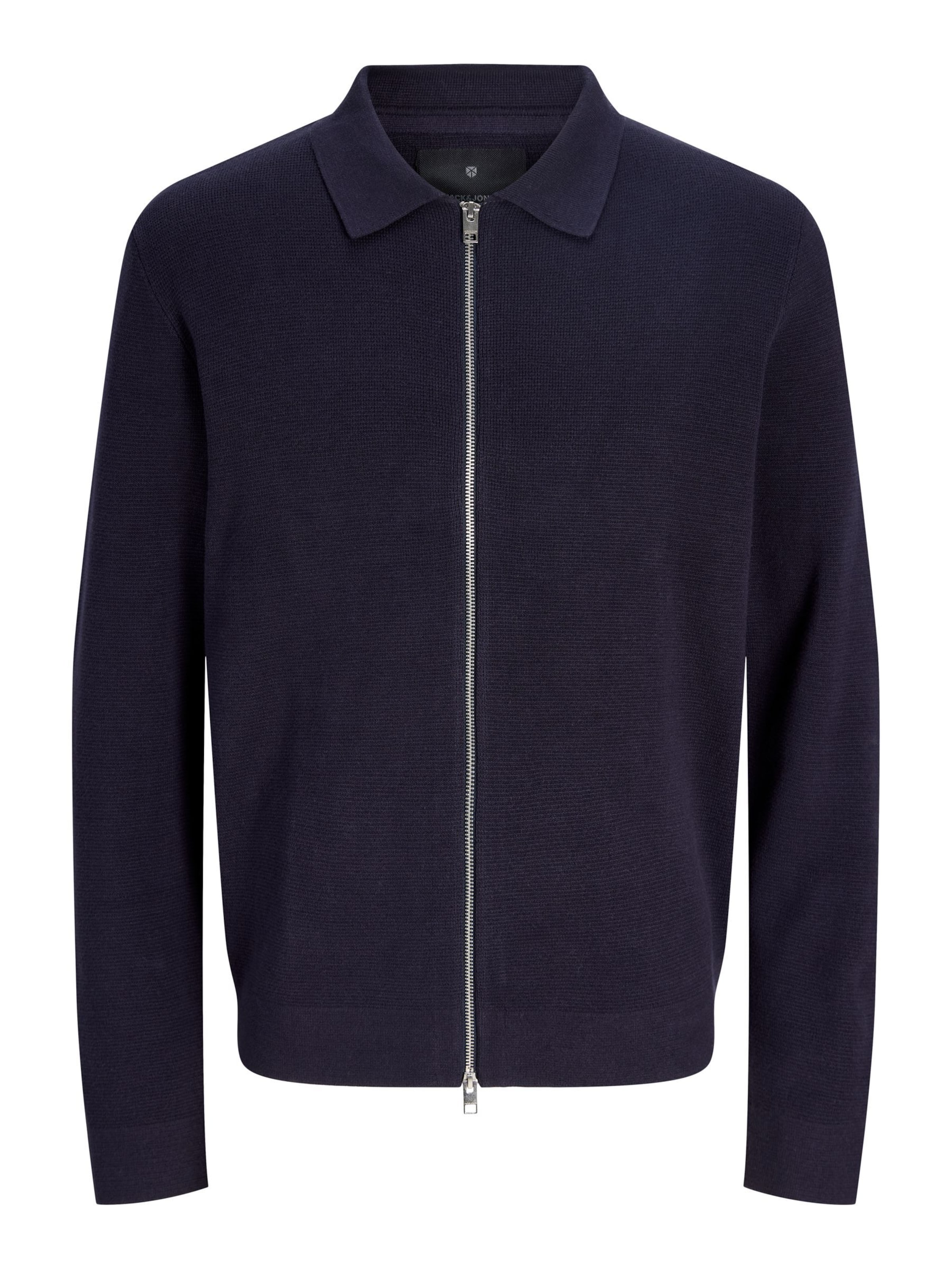 JACK & JONES Strickjacke 'JPRBLAMilano' in S in dunkelblau, Produktansicht