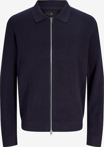 JACK & JONES Strickjacke 'JPRBLAMilano' in Grau: Vorderseite