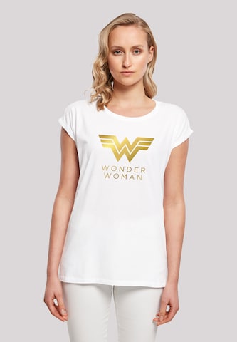 T-shirt 'DC Comics Wonder Woman 84' F4NT4STIC en blanc : devant