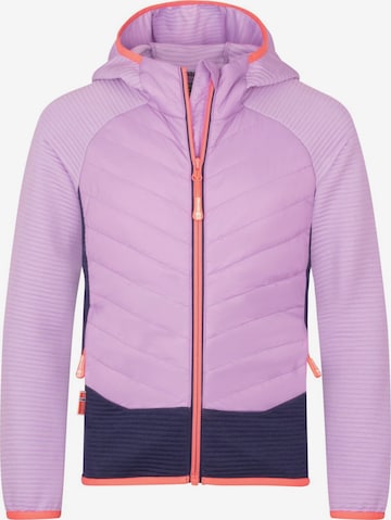 TROLLKIDS Fleece Jacket in Purple: front