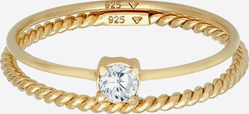ELLI Ring Solitär-Ring in Gold
