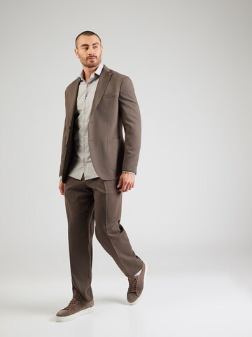 pilka Michael Kors Priglundantis modelis Marškiniai 'HOUNDSTOOTH'