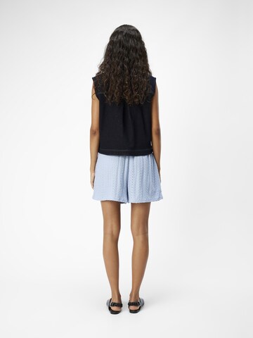 OBJECT Regular Trousers 'OBJFeodora' in Blue