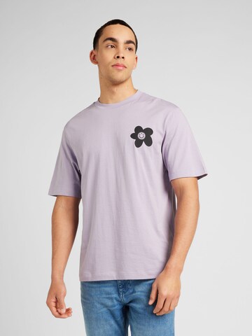 HUGO - Camisa 'Noretto' em roxo