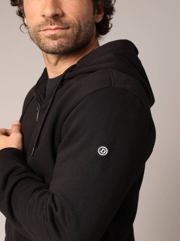 Deeluxe Sweatvest 'MOLTED' in Zwart